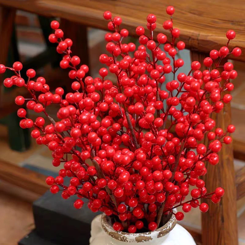 Baies Artificielles Réalistes Faux Mini Baies Simulation Plantes Fruiti Res D Coratives Rouge Baies Artificielles Réalistes Faux Mini Baies Simulation Plantes Fruiti Res D Coratives Rouge