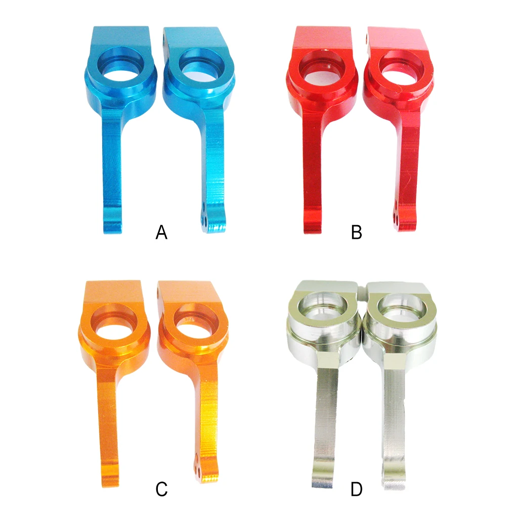 

RCGOFOLLOW 2x Aluminum Alloy Wear Resistant Rear Hub Carrier For 1/10 Rear Hubs FS 51805 51806 53625 53632 53633 Silver