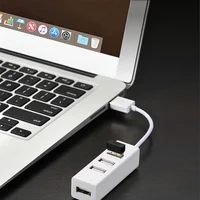 Hub USB 2.0 Multi Expander Hub USB Splitter Power Adapter High Speed 4 Port In One for PC Computer Accessories 4