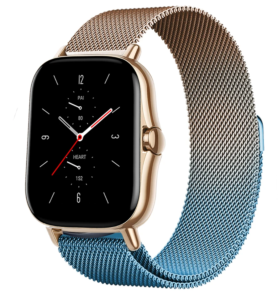Magnetic Metal Mesh Smartwatch Bracelet Strap