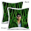 Feid Ferxxo Hot Singer Pillow Covers Cartoon Sofa Decorative Home Double-sided Printing Short Plush Cute Cushion Cover 4