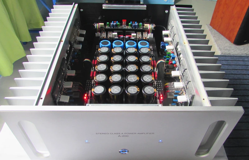 

A-200 Fully Balanced Pure Class A Rear Amplifier 200W+200W 2.0 Channel Rear Class A Power Amplifier