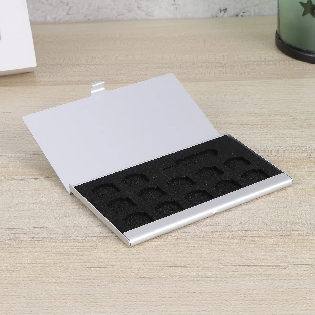 

Phone Wallet Memory Card Case Phone Number Storage Holder Sd Card Holder Case Bag Chip Organizer Card Keeper Phone