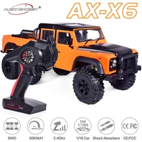 Austar AX-X6 1 10 Scale RC Car RC Rock Crawler 6x6 1/10 Scale 30KM/H 2.4Ghz radio Remote Control Trucks RC Cars For Adults Boys 1