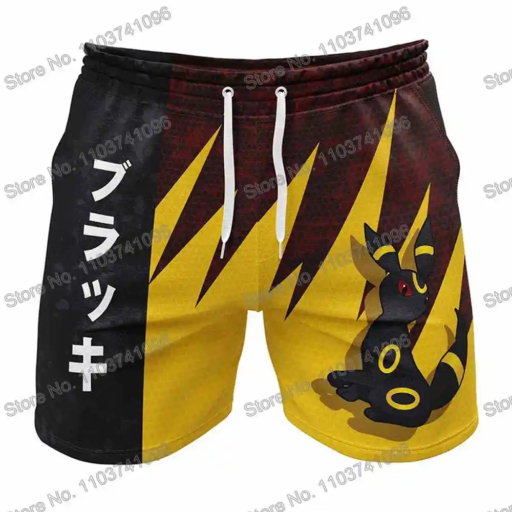Red Eyes Diving Shorts BJJ Boxing MMA Rash Guard Swimwear Men Summer Surf Clothing GYM Shorts Sportswear Beach Floatsuit Pants