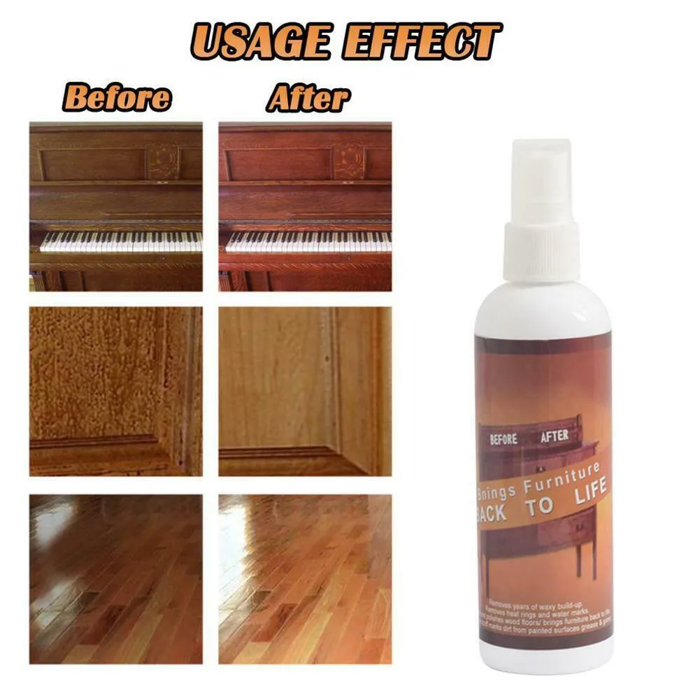 120ml Wooden Furniture Touch Up Kit Furniture Floor Tile Scratch Filler Remover Glue Cream Wax Polymer Resin DIY Repair Tools