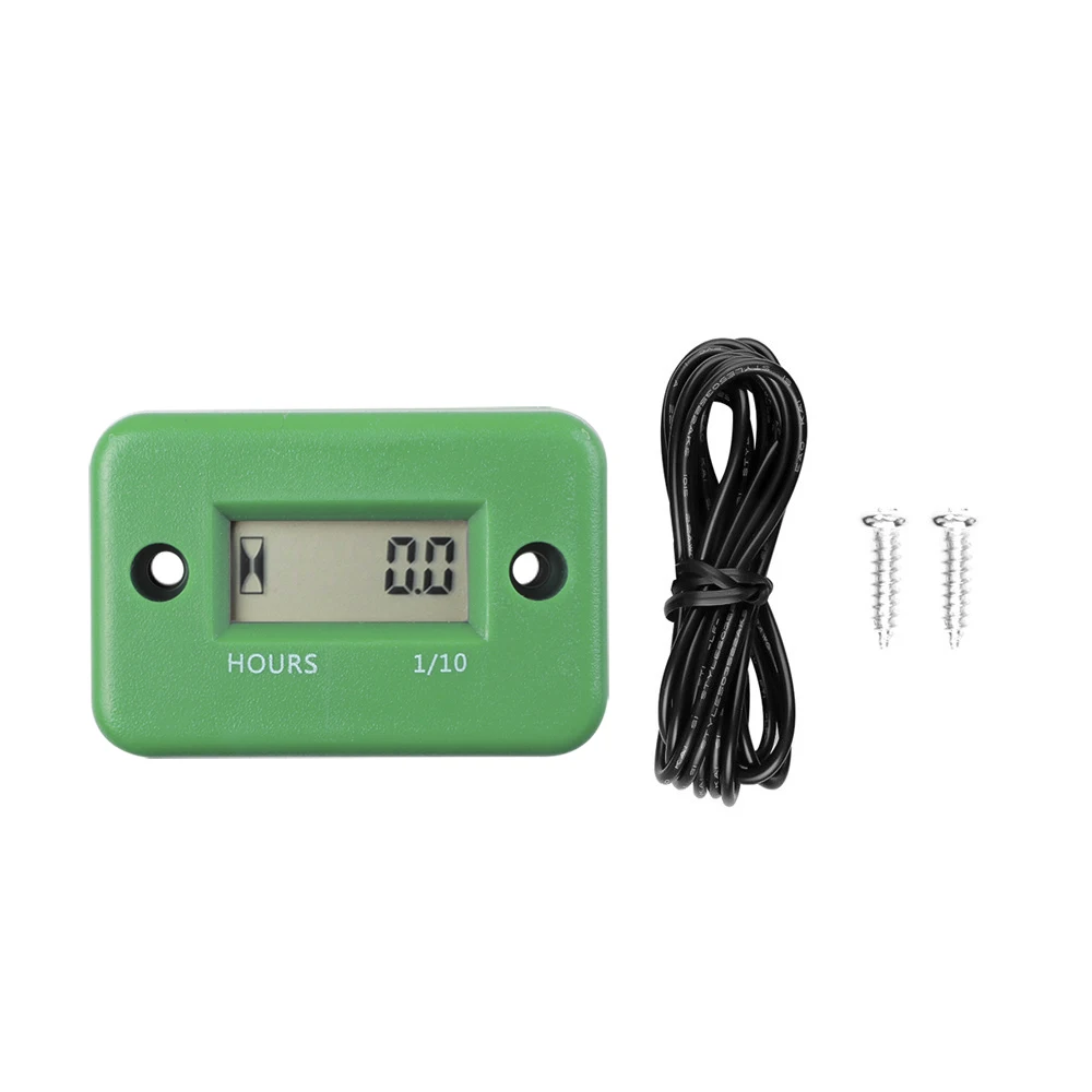 Digital Hour Meter LCD Counter For ATV Motorcycle Instruments Clocks thumbnail 1