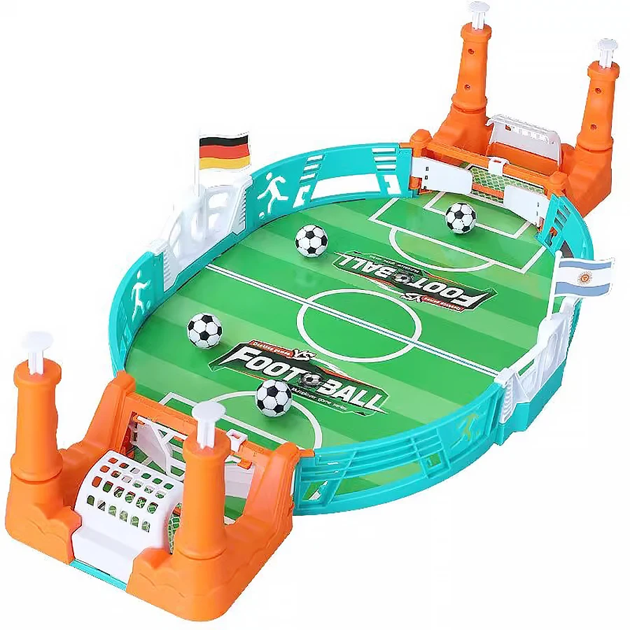 Children's table football toys Puzzle board game Table game two players against table interactive indoor football toys 3