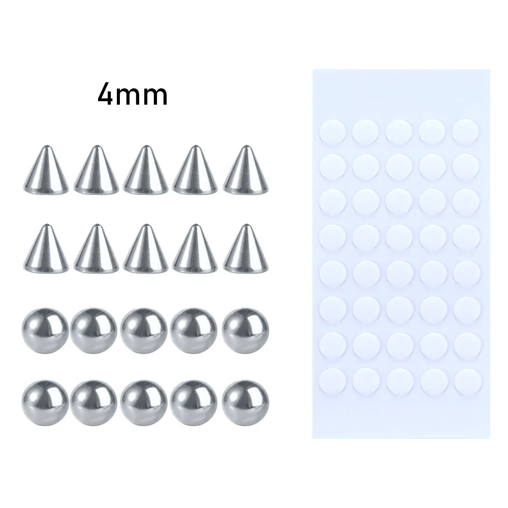 10 шт. Набір підроблених шпильок для пірсингу. Підроблене кільце для носа. Пакет наклейок. Підроблені брови. Пірсинг губ. Сережки без пірсингу. Прикраси для тіла.