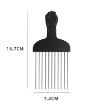 Brosse à cheveux ovale Double face torsadée magique, brosse en éponge pour bobine Afro naturelle ondulée, brosses en éponge pour tresses de cheveux 6