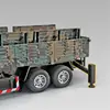 Alloy Tactical Truck Armored Car Model Diecast Military Personnel Carrier Transport Vehicle Model Sound and Light Toys Gift 3