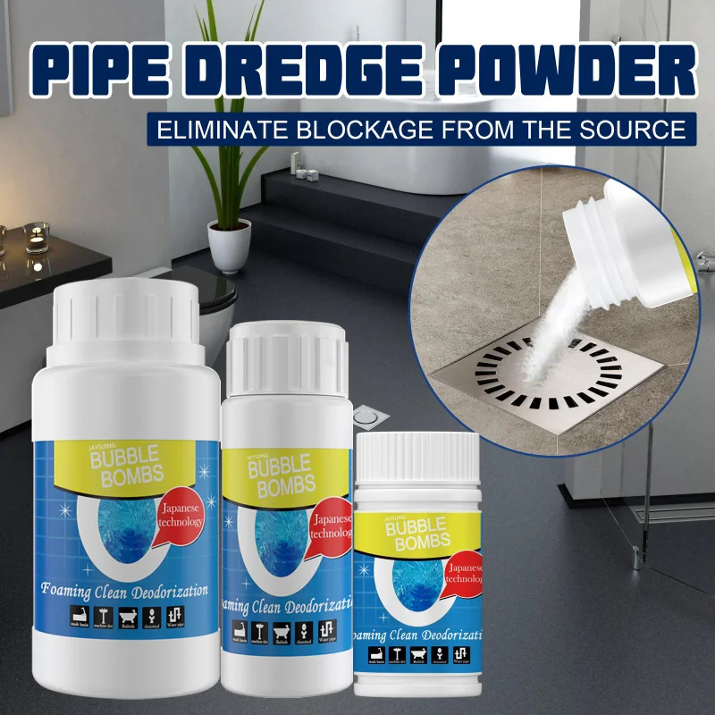 QuickFoamingToiletDrainCleaner100gStrongPipelineDredging