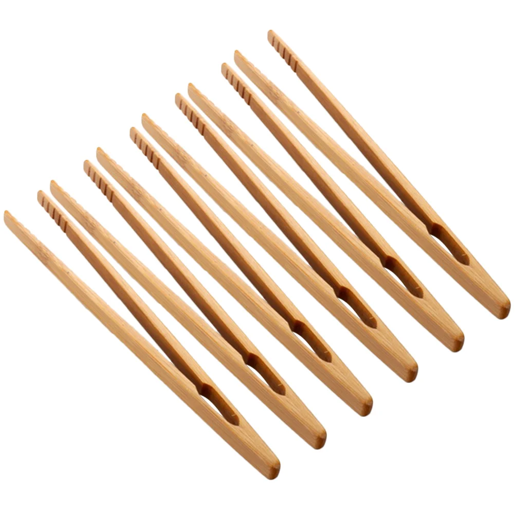 6Pcs Wooden Tweezers Tool Fine Motor Skill Toys Kids Hand Tools Industrial Tongs Montessori Children Grip Skills Training Beads