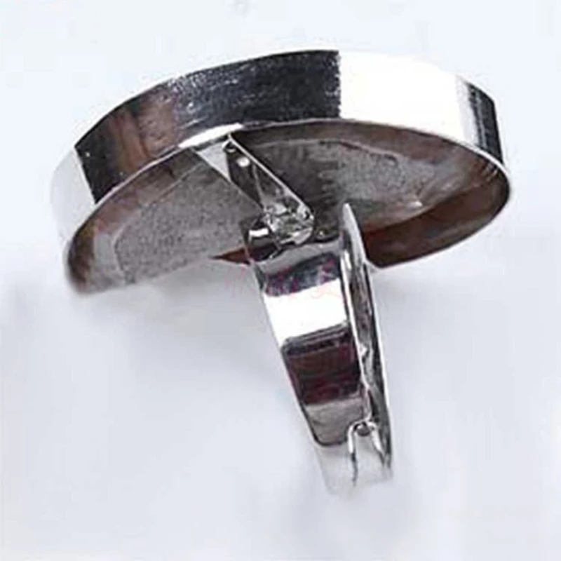 Anello Da Dito In Pietra Naturale Personalizzato Anello Congiunto In Ammonite Regolabile-Fossile C1Fc