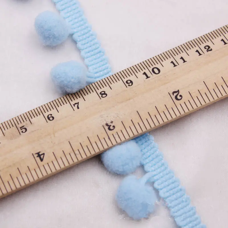 Lace Ribbon Lace Garment Accessories Lace Sewing Supplies Lace Accessories Lace Sewing Accessories Pom Pom Trim 2 Yards Pom Pom Lace Trim Ball Ribbon MINI Pearl Pompom Fringe Ribbon Sewing Lace Kintted Fabric Handmade DIY Craft Accessories