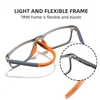 Vintage Ultralight TR90 Reading Glasses Men Women Retro HD Lens Blue Light Blocking Eyewear Classic Square Far Sight Eyeglasses 4