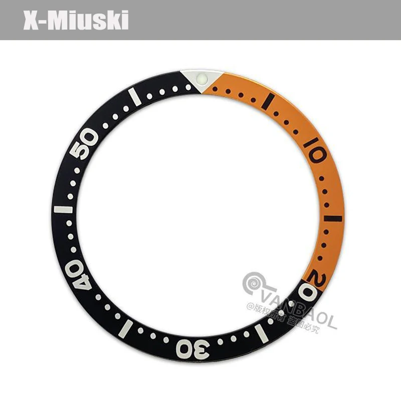 Premium 38mmx31.5mm Diving Watch Bezel Insert