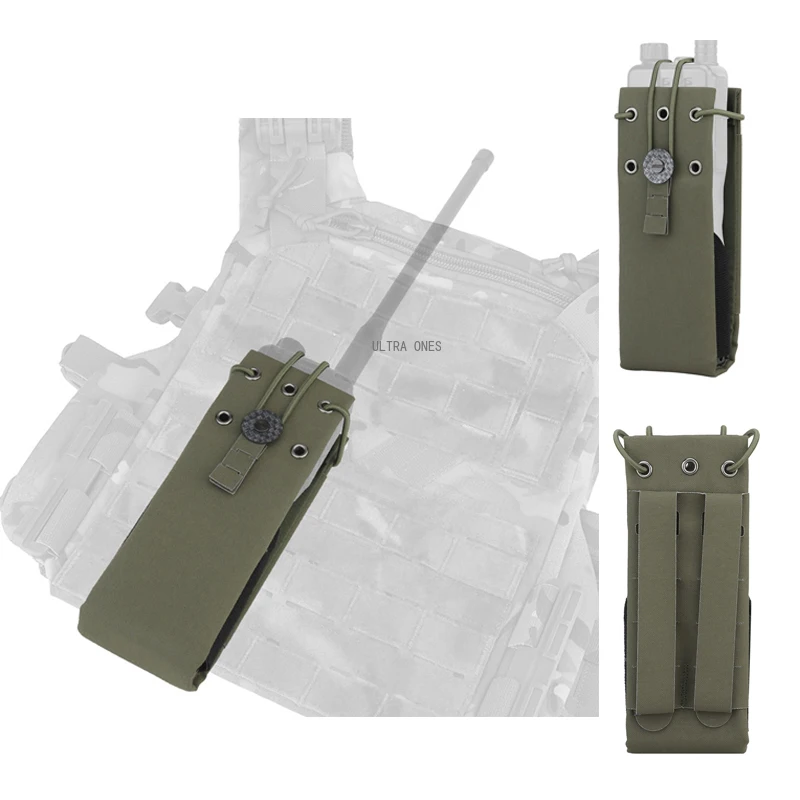 

Тактическая Сумка для раций Molle, поясная сумка для радио, спортивный держатель для телефона для охоты на открытом воздухе для MPU5 AN/PRC-163 AN/PRC148