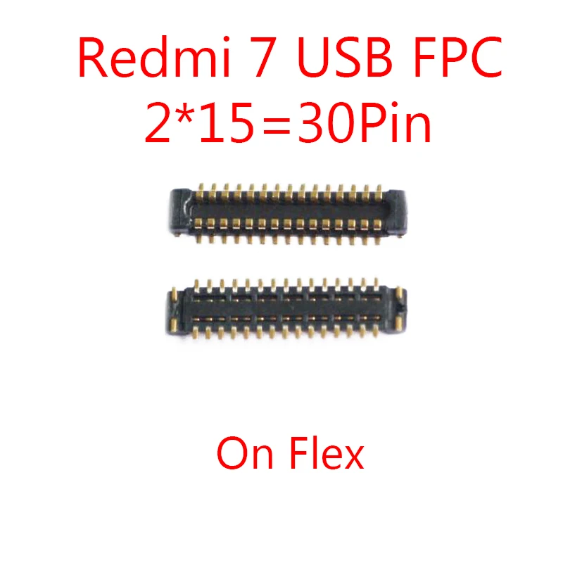 Nappe LCD Flex – Carte Mère Pour Xiaomi Redmi Note 7 – Connexion Écran – Neuf
