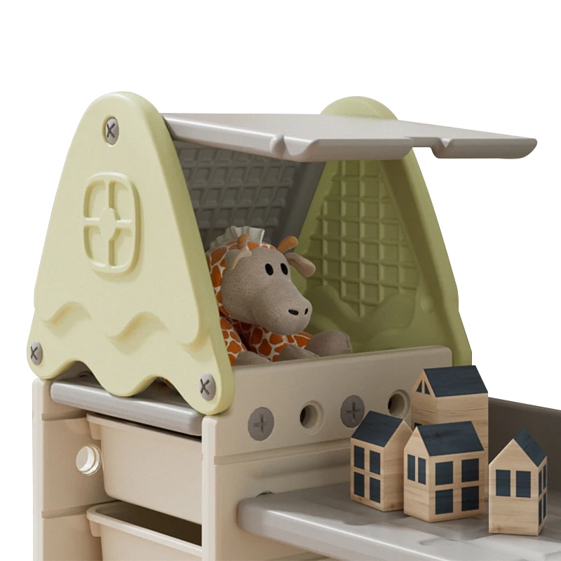 High Quality Tree Design Kids Toy Storage Organizer Plastic Kids Toy Storage and Bookshelf