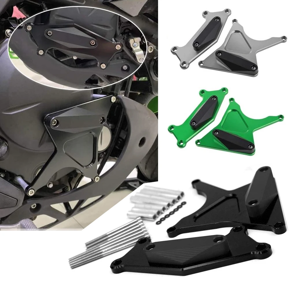 

Motorcycle Accessories For Kawasaki Versys 650 Ninja 650R ER6N ER6F 06-2024 Z650 Engine Cover Crash Pads Frame Sliders Protector