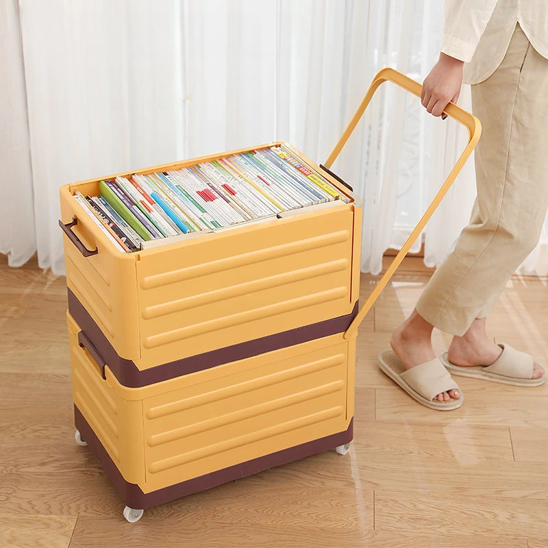 

Storage Box Plastic Portable Stackable Selection of Raw Materials Odorless Home Storage Folding Storage Box Fold Foldable Box
