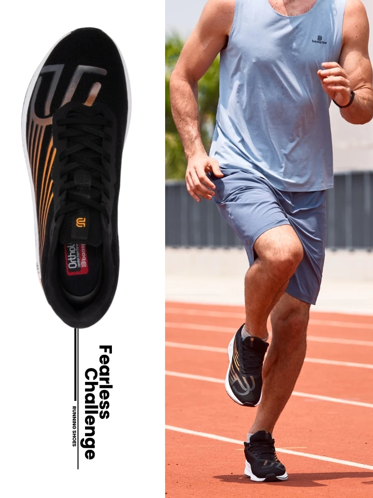 Baasploa Männer Professionelle Sportschuhe Komfort Dämpfung Laufschuhe Paar Frauen Atmungsaktive Leichte Elastizität Turnschuhe – Detail 10