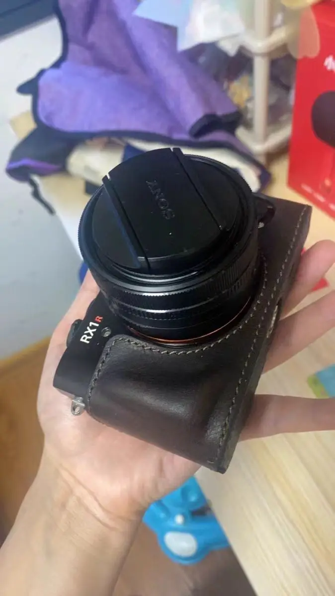 Sonyr x1r2 rx1rm2カメラ用ボディスーツ本革カメラケースハーフバッグ