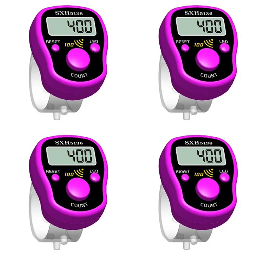 4PCS Purple