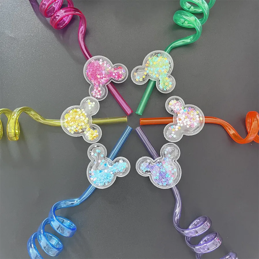 Creative straws butterfly shaped straws party shaped children