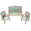 1:12 Miniature Soft Sofa Set For Dolls Mini Furniture Toys Dollhouse Pretend Play Toy For Girls Gifts Children Decoration 4