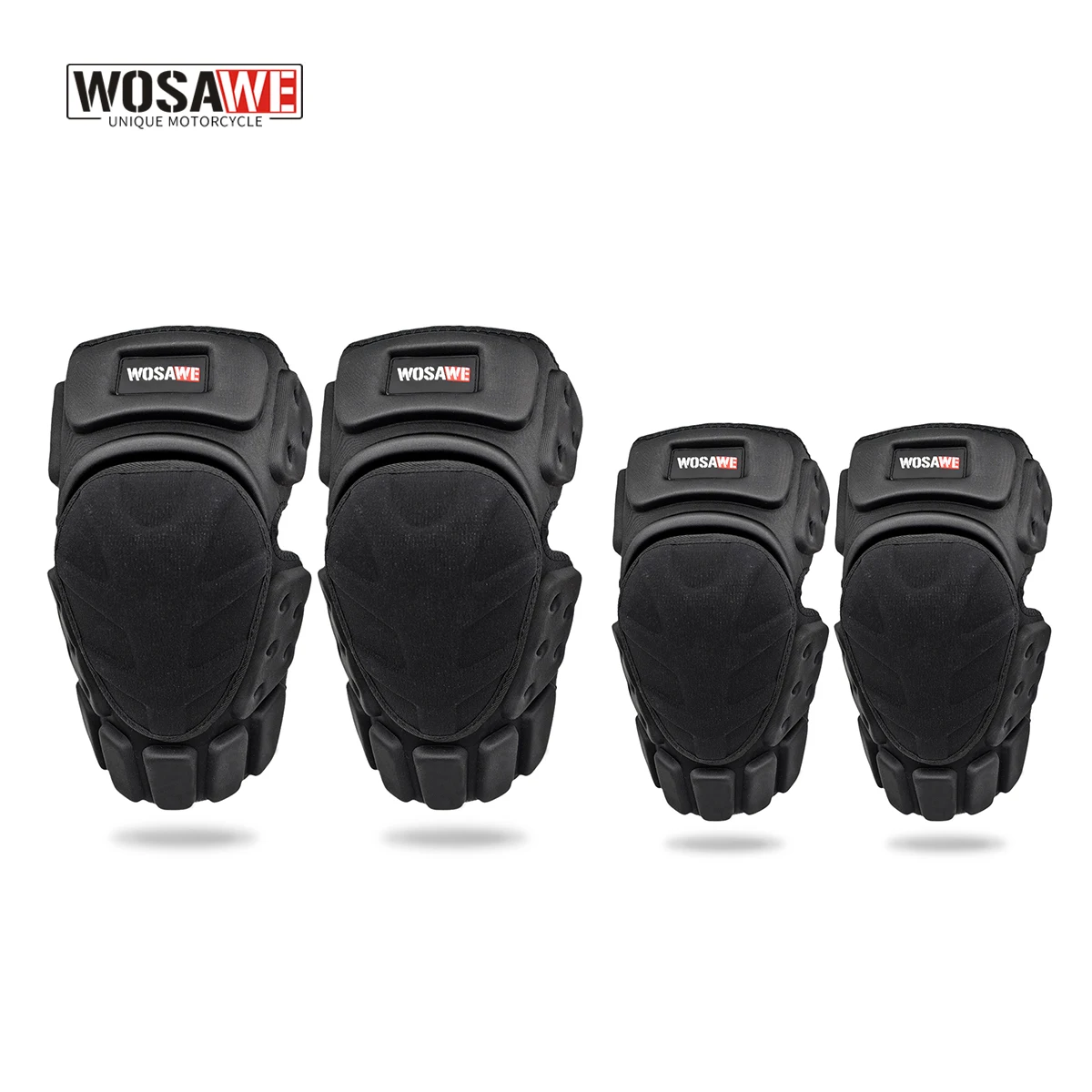 

WOSAWE Cycling Elbow Protector Knee Pads EVA Protective Gear for Motorbike Skiing Skating Skateboard Ridng Racing Safety Guards