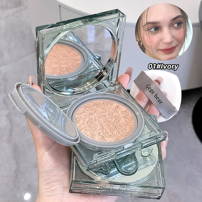 Moisturizing Air Cushion Foundation Light Natural Clear Liquid Brightens Skin Tone BB Cream cushion foundation