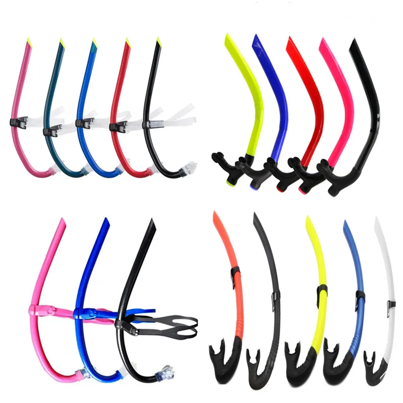 2025 Professional Comfort For Beginners Swimming Diving Breathing Tube Snorkeling Dry Silicone Snorkel Sea Pool Diving Accessory 6