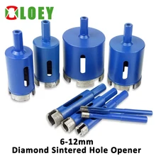 

6mm-10mm Blue Marble Tile Opener Diamond Core Bit Hole Saw Drill Bit for Marble Granite Brick Tile Ceramic Concrete Drilling