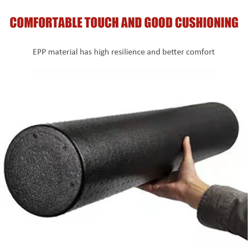 EPP Yoga Foam Roller Pilates Massage Roller Body Exercise Gym Fitness Equipment for Women Men Leg/Arm/Back Exercise Training