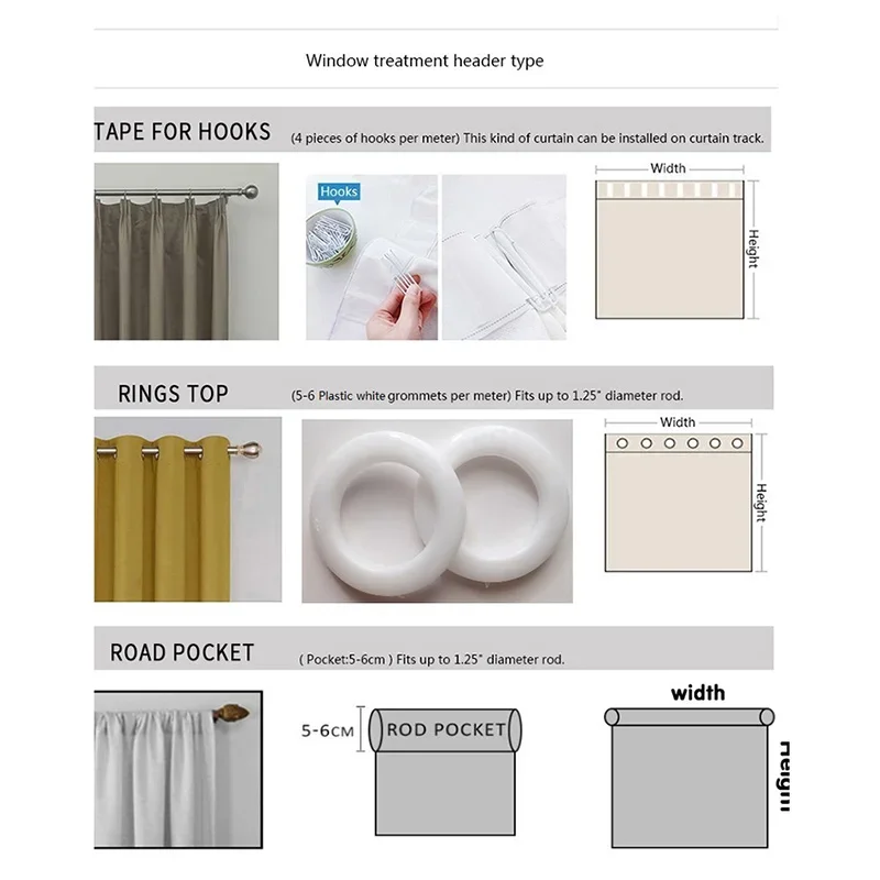 Cotton Linen Boho Solid  Window Curtain with Lace Blackout Valance for The Luxury Living Room Curtains for Living Room 5