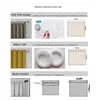 Cotton Linen Boho Solid  Window Curtain with Lace Blackout Valance for The Luxury Living Room Curtains for Living Room 5