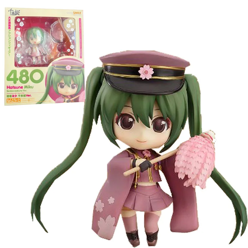 

In Stock Original GOOD SMILE GSC 480 NENDOROID Hatsune Miku Senbonzakura Anime Figure Model Collecile Action Toys Gifts