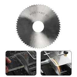 Saw Blade Steel Circular Saw Blade 63mm Bore Diameter 16mm Wheel Cutting Disc DIY Miniature Small Table Saw Circular Saw Blade