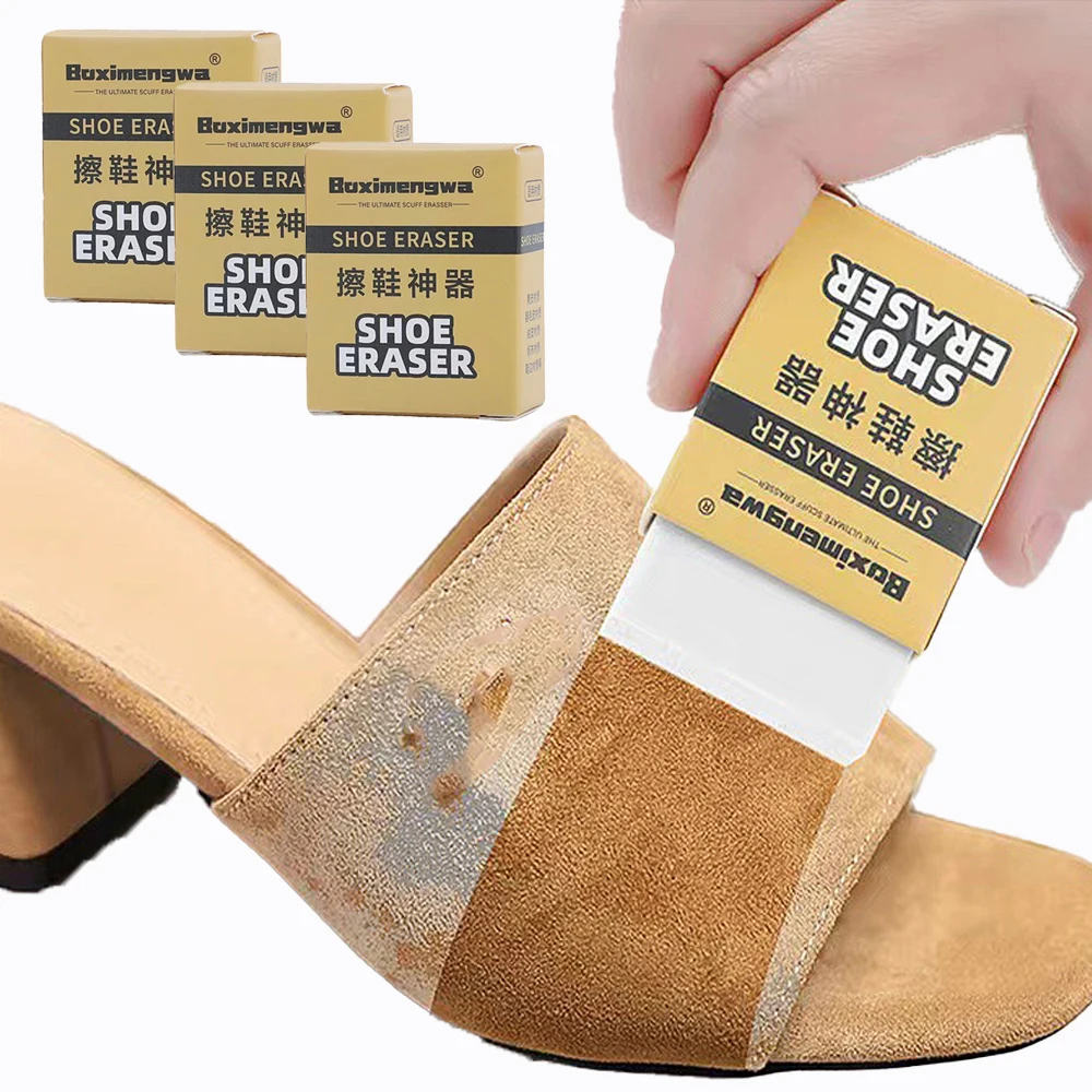 

Eraser Shoes Cleaning Brush Rubber Block Super Clean Suede Sheepskin Matte Leather and Leather Fabric Cleaner for Sneakers Care