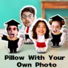 Custom Photo Cushion Humanoid Personalized Filling photo Cushion DIY Pillow for Putting Picture of Parent and Couple Christmas 1