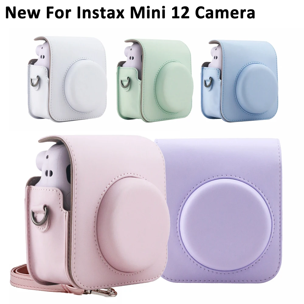 Fujifilm-instax mini 12インスタントカメラピンク/ブルー/ミント 
