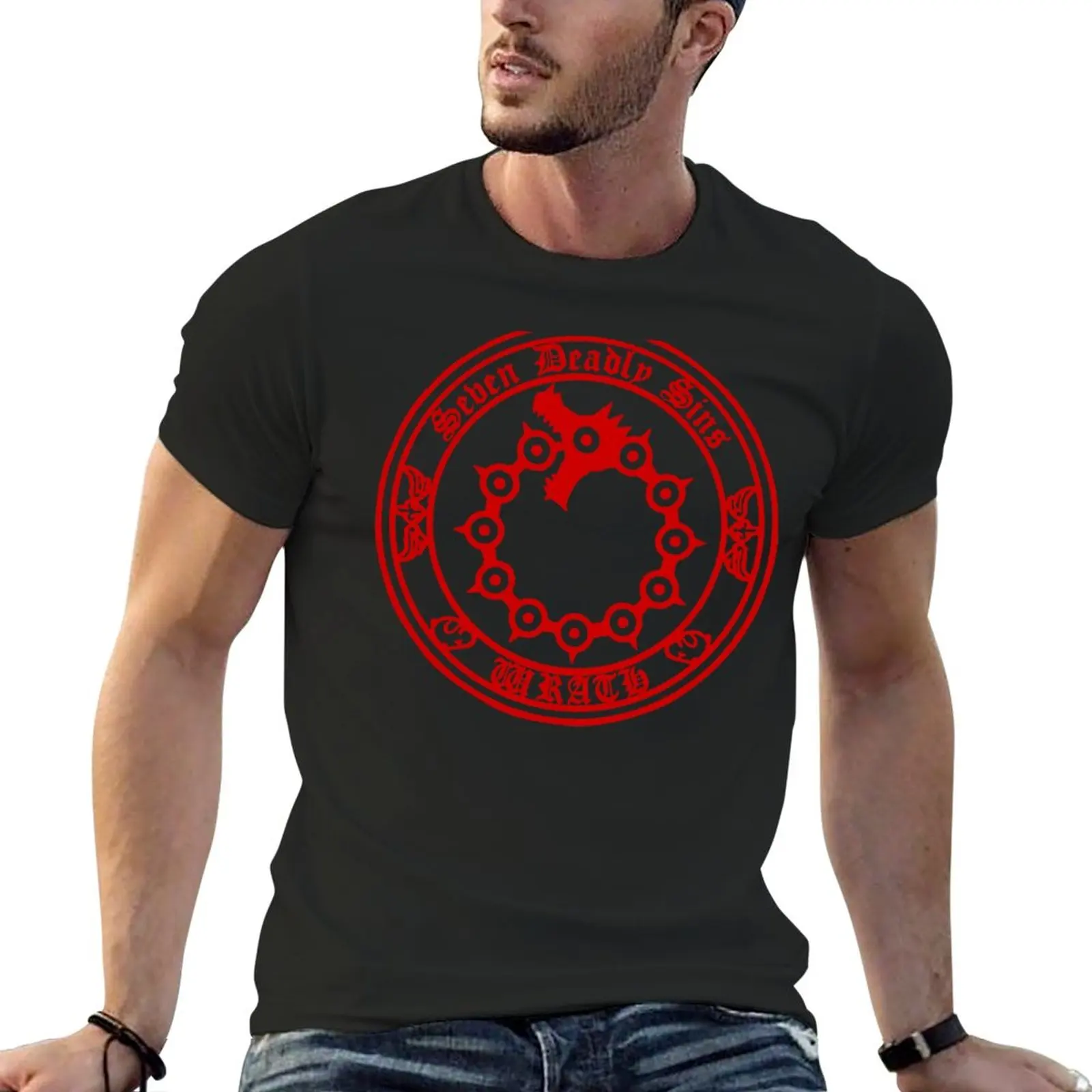 

Seven Deadly Sins T-Shirt graphics t shirt blank t shirts workout shirts for men