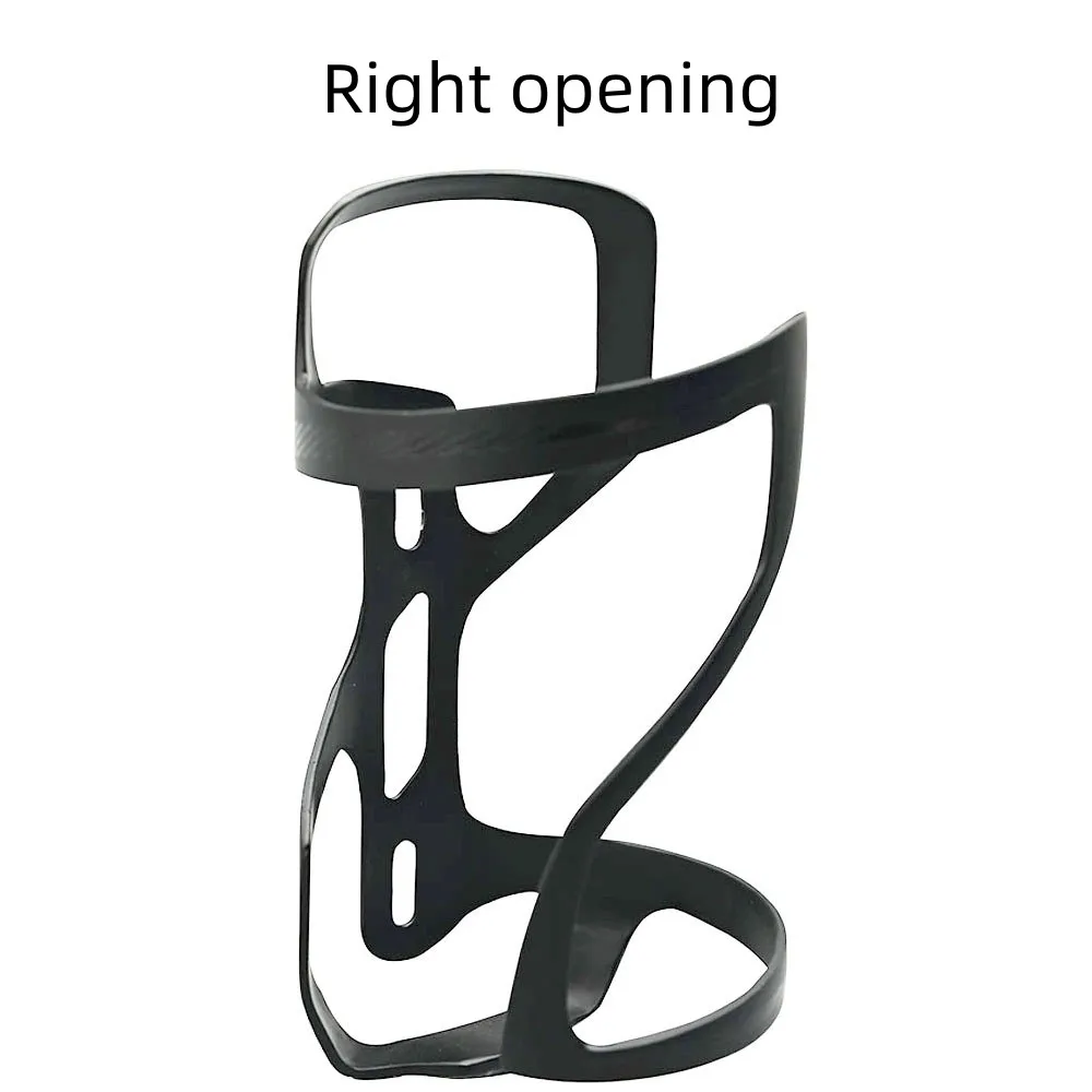 Carbon Fiber Water Bottle Cage, Super Light, Full, Abertura esquerda e direita, Bike Part, MTB, Road Bike