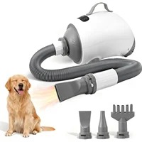 Dog Hair Dryer With Adjustable Temperature Speed Pet Grooming Set Dog Grooming Dryer Blower, Pet Dryer Cool/Warm/Hot Cycle Mode 1