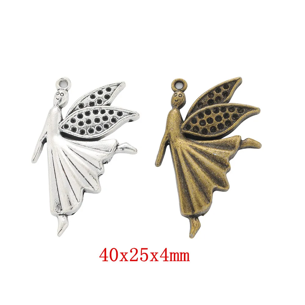 

10 шт., подвеска-Шарм «Ангел»