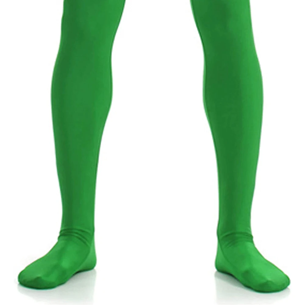 Bodysuit Cheio de Tela Verde Macacões Chroma Key para Filme Tiktok Vídeo Efeito Invisível Filmagem Fotográfica Adereços de Estúdio - Image 6