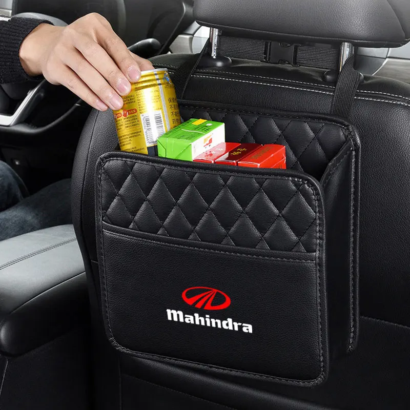 

Car Back Seat Organizer Bag Storage Pocket for Travel For Mahindra kuv100 xuv700 xuv300 tuv300 mahindra pik up 4x4 Accessories