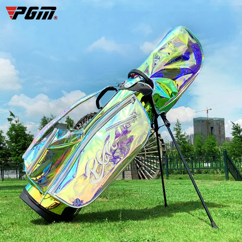 

PGM Golf Bracket Bags Women Fashion Colorful Golf Gun Bag with Pack Waterproof Standard Women's Golf Bags for Complete Clubs Set